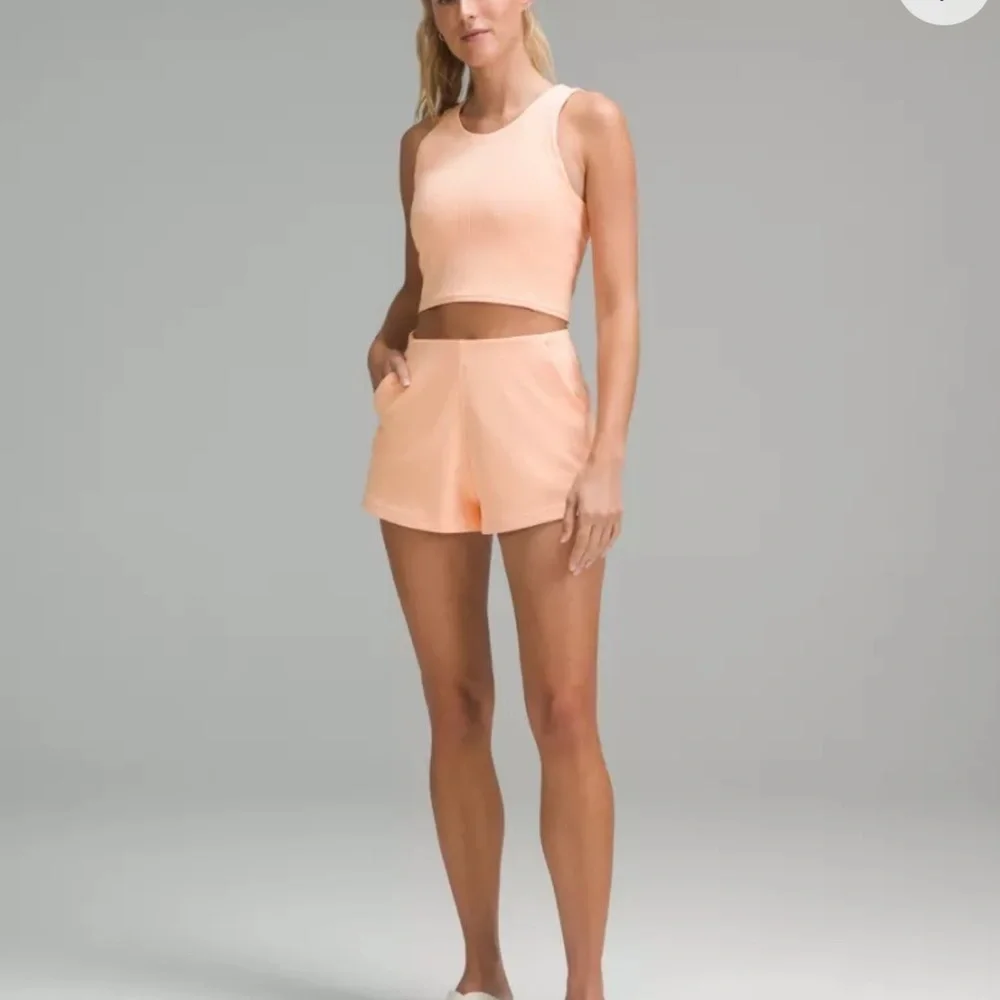 LULULEMON size 12 Ribbed Softstreme High-Rise Short 2